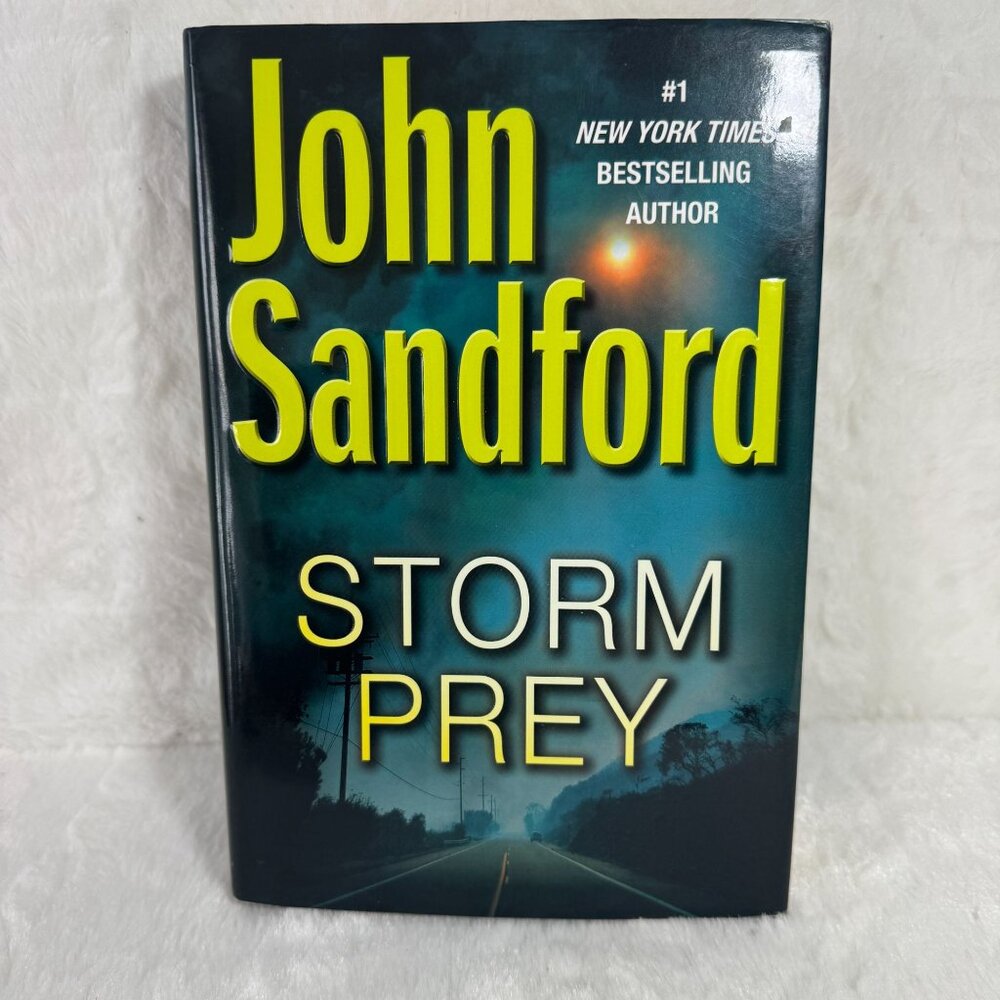John Sandford "Storm Prey" Hardcover Novel